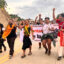 Young people from Amazonian communities march during the Pan-Amazon Social Forum in Rurrenabaque, Bolivia on June 12. Credit: Katie Surma/Inside Climate News