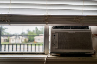 Tennessee renters are largely left responsible for window units to keep their homes cool if a landlord doesn't provide one. Credit: Brandon Bell/Getty Images