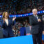 Vice President Kamala Harris and Minnesota Gov. Tim Walz appear on stage together during a campaign event on Tuesday in Philadelphia. Credit: Andrew Harnik/Getty Images