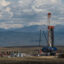 An oil drilling rig operates near Pinedale in Sublette County, Wyoming. Credit: William Campbell/Corbis via Getty Images