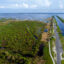 An aerial view of Lake Okeechobee near Clewiston, Fla. Credit: Jeffrey Greenberg/Universal Images Group via Getty Images