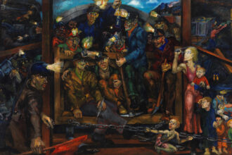 Philip Evergood’s “Mine Disaster,” 1933-1937. Credit: Courtesy of the Pennsylvania Academy of the Fine Arts. Edward H. Coates Fund, 2010.1