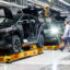 The second generation of Volkswagen's ID.3 electric car on a production line on May 24, 2023 in Zwickau, Germany. Credit: Jens Schlueter/Getty Images